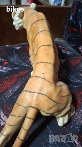 Порцеланова статуетка на тигър, снимка 6 - Статуетки - 51386370