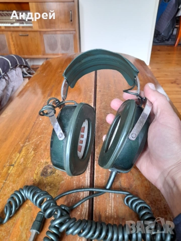 Стари слушалки Scintrex Shapre Sound MKII, снимка 2 - Други ценни предмети - 54081496