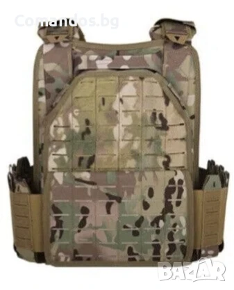 Тактическа жилетка YAKEDA с бързо освобождаване (Multicam) , снимка 2 - Екипировка - 50899143