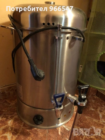 Електрически диспенсър за топли напитки с два резервоара , снимка 5 - Кафе машини - 53589096