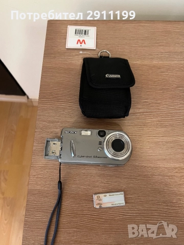 Фотоапарат Sony 5,0Mp, Japan, снимка 9 - Фотоапарати - 51783655