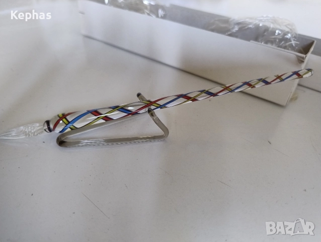 тънкописец от стъкло за мастило, снимка 2 - Други - 51941134