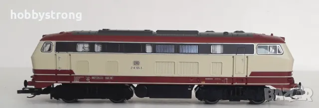 Дизелов локомотив BR 218 DB AG TT 1:120 Tillig 502372, снимка 1 - Колекции - 46128488