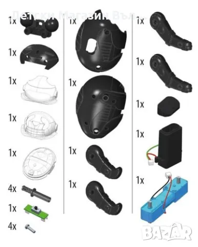 Научен комплект Clementoni Science & Play - Rolling Bot, панда, снимка 4 - Електрически играчки - 47679554