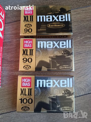 Аудио касети Maxell, снимка 16 - Аудио касети - 36043021
