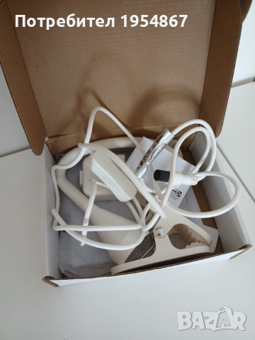 IKEA NAVLINGE Лампа с щипка, снимка 2 - Лед осветление - 53923967