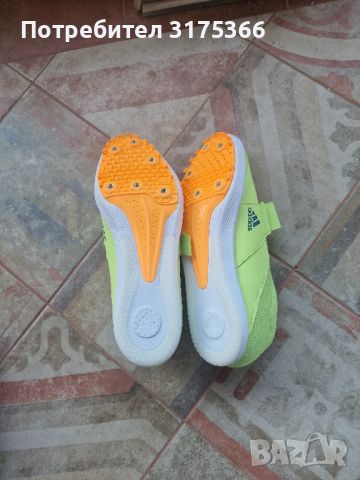 Адидас Adidas jumpstar spikes нови, снимка 2 - Маратонки - 46566579