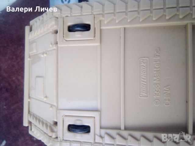 Американски танк и джип - Matchbox, made in China 1998, снимка 6 - Колекции - 46416408