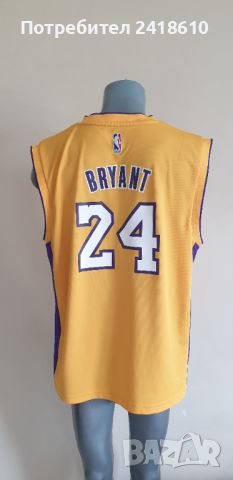 Adidas NBA Lakers Kobe Bryant #24  Mens Size L ОРИГИНАЛ! МЪЖКИ Баскетболен ПОТНИК!, снимка 6 - Спортни дрехи, екипи - 45843368