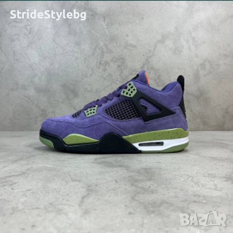 ПРОМО!!! Air Jordan 4 Retro Canyon Purple , снимка 1 - Маратонки - 45945259