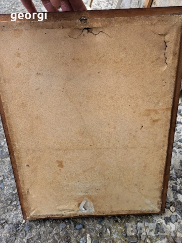  '' Майка " картина на художника партизанин Стефан Куцаров туш върху картон, снимка 10 - Картини - 51565578