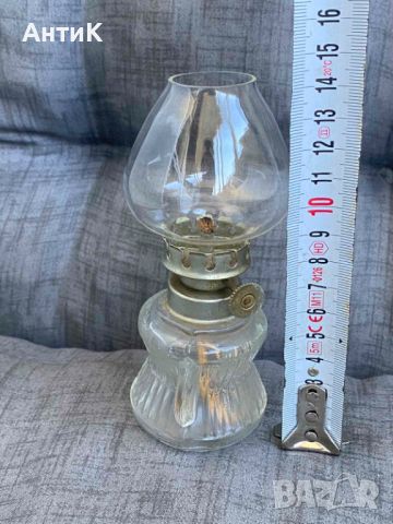Малка Газена Газова Лампа, снимка 3 - Антикварни и старинни предмети - 45505207