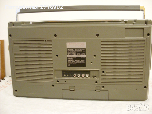 Продавам касетофон ШАРП GF 8787 metal, снимка 6 - Радиокасетофони, транзистори - 44996138