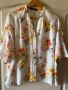 Разкошна нова one size овърсайз  Мароко елегантна риза zara Zara Зара цветя 100 % вискоза , снимка 1 - Ризи - 45683149
