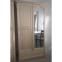 Гардероб масив чам двукрилен 90*180 см с едно чекмедже / 30537, снимка 3