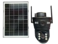 Двойна соларна WIFI камера 12 MP, външен монтаж IP66, iCSee, нощно виждане, 360° въртене, SD слот, снимка 1