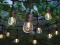 Градински гирлянд ,светеща верига 10 LED Е27 10м, снимка 6