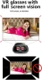 3D VR регулируеми очила за виртуална реалност 5-7 инча, за IOS Android, снимка 6