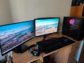 Компютър CPU 2600, 16RAM, 750 SSD, 1TB HDD, RTX 2060, 2xМонитора, KB/M, снимка 1