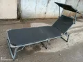 шезлонг, сгъваемо алуминиево легло, туристическо легло , снимка 12