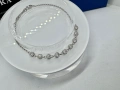 Сребърна гривна с мойсанит (Диамант) 0.9 карата, снимка 3
