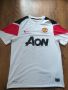 Nike 2010-12 Manchester United Away - ретро футболна тениска С, снимка 6