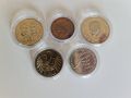 Лот 5 броя Български юбилейни монети + Бонуси , снимка 1 - Нумизматика и бонистика - 45414746