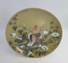 Franklin Mint “ROOSTER & THE MORNING GLORY" Decorative/ Display/ Cabinet Porcelain Plate Код P2150 , снимка 1