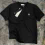 Stone Island Мъжка Черна Тениска👕Мъжка Блуза С Къс Ръкав В Черен Цвят Стон Айлънд Код MensPoint44, снимка 1