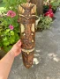 Маска за стена от дърво 50см., снимка 1