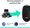 Мишка Logitech M100 с кабел, USB, 3 бутона, 1000 DPI оптично проследяване, за двете ръце - черна, снимка 4