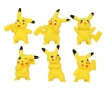 6 Пикачу от Покемон пластмасови фигурки фигурка за игра и украса торта декор топери, снимка 2