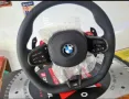 Кожен/Карбонов Спортен Волан BMW G80 M3, снимка 3