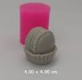 3D мъфин кексче с макарон силиконов молд форма фондан гипс свещ декор, снимка 2
