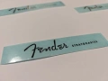 Fender Stratocaster Spaghetti Logo-лепенки в 3 цвята, снимка 7