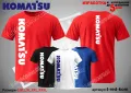 KOMATSU тениска и шапка st-red-kom, снимка 11