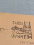 Стар пощенски плик с марки и печати 1957г. Германия за КОЛЕКЦИЯ ДЕКОРАЦИЯ 45744, снимка 4