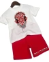 Шевица Детски екип комплект тениска + къси гащи + Буква или Цифра, снимка 2