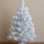 Елегантна елха в бял и син цвят 60 см – Стилна празнична декорация, снимка 5