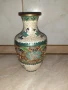 Cloisonne Клоазоне стара ваза бронз клетъчен емайл, снимка 2