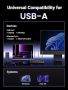 Нов UGREEN Портативен USB Ethernet адаптер за PC, Switch, Xbox, Surface Pro, снимка 5