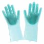Магически силиконови ръкавици за миене на съдове Magic Brush, снимка 4