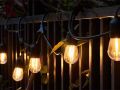 Градински гирлянд ,светеща верига 10 LED Е27 10м, снимка 7