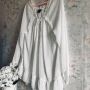 Елегантна нежна бяла туника блуза за бременни бременна H&M MAMA р. L-XL, снимка 1 - Дрехи за бременни - 45713606