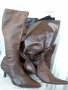 дамски ботуши от естествена змийска кожа BOSS original, 38-39, снимка 1 - Дамски ботуши - 45011877