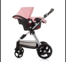Детска количка "Хавана"+ столче за автомобил, фламинго Chipolino, снимка 4