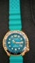 Citizen Promaster Diver 200m Watch BN0162-02X Eco-Drive Turquoise Blue & Gold, снимка 16