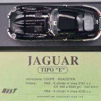  1:43 Model Best Jaguar E ИГРАЧКА КОЛИЧКА МОДЕЛ , снимка 7 - Колекции - 45408631