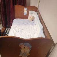 Детско легло 3 в 1, трансформиращо се с 3 нива на матрака , снимка 6 - Мебели за детската стая - 45799795