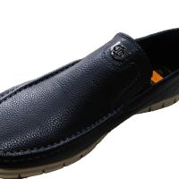 Мъжки кожени обувки без връзки, снимка 1 - Официални обувки - 45690271